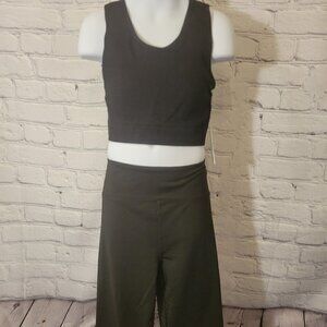 Habitual Girls' Lainey Crop Top & Leggings Set